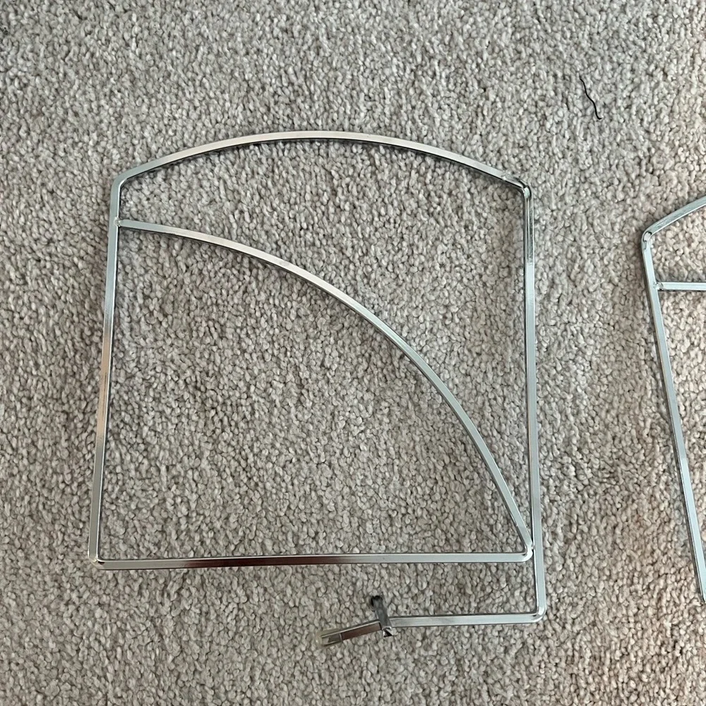CONTAINER STORE Metal Shelf Dividers (set of 3)
